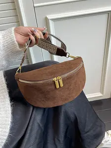 Women's Waist Bag Chest Pack Casual Single Shoulder Crossbody Bag, Waist Belt Bag, Versatile Bum Bag, Zipper Fanny Pack, Stylish and Practical Accessory for Daily Use, Perfect for Outdoors and Traveling