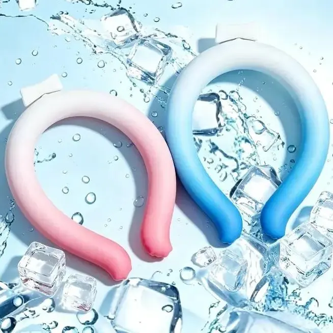 Cold Neck Ring, Summer Cooling Neck Ring, Outdoor Activities And Exercise Cooling Neck Ring, Ice Packs, Cooling Pads, Ice Compress