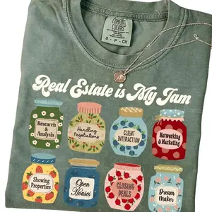 Realtor Shirt, Real Estate Shirt, Estate Agent Shirt, Cute Real Estate is My Jam, New Realtor Tee, Real Estate Agent Gifts, Real Estate Girl