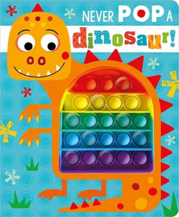 USED Book - Never Pop a Dinosaur! by Greening, Rosie (Board book) - english