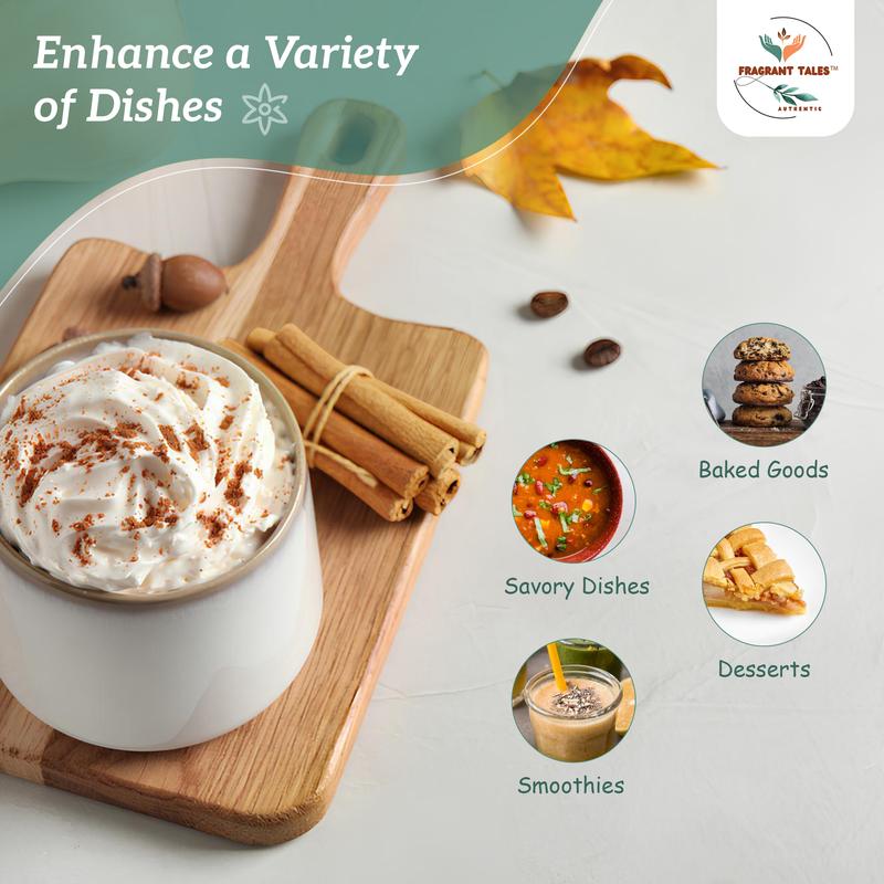 Fragrant Tales Organic Ceylon Cinnamon Sticks Alba Grade Non-GMO Certified 2 oz Refill Pouch for Cooking & Baking Spice Flavor