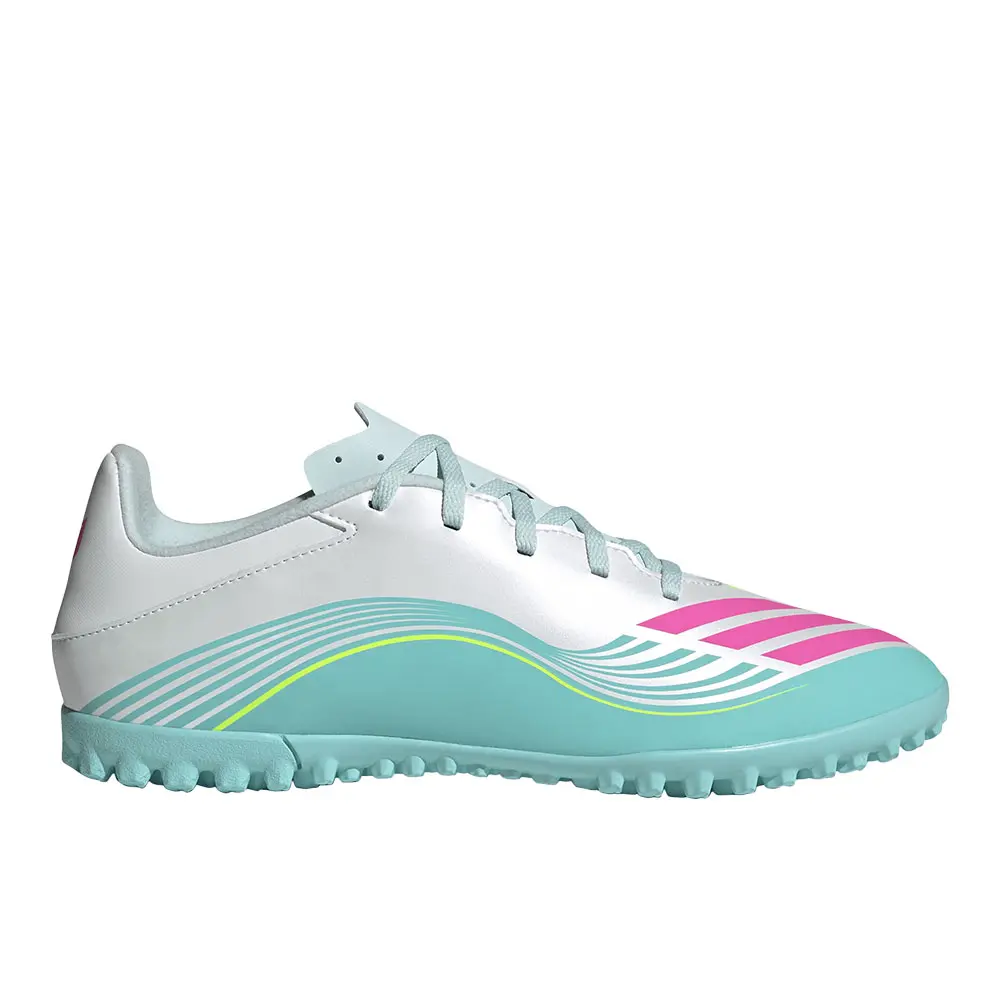 adidas Mens F50 Messi Club Turf Soccer Cleats  - White