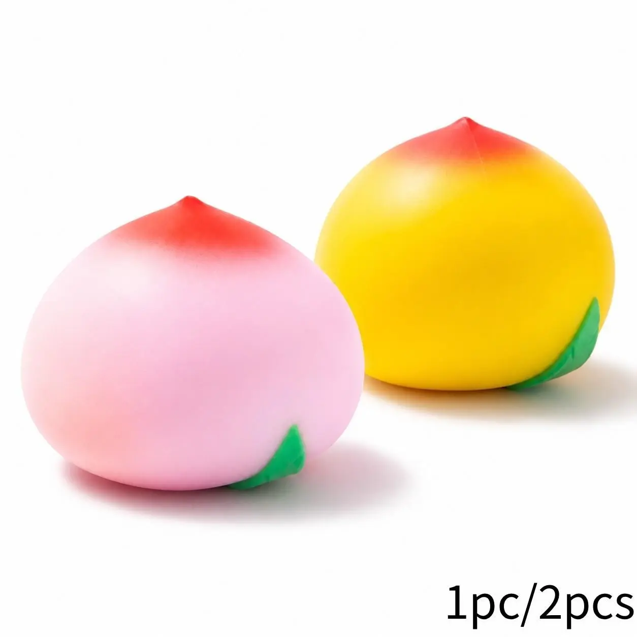 Creative Realistic Peach Squeeze Toy, Large Peach Stress Relief Venting Toy, Slow-Bounce Anti-Stress Squishy, Decompression Squeeze Toy, Kawaii Squishies Stress Relief Gadget, Relaxation Gift, Squishy Fruit, Stress Relief Fidgeting