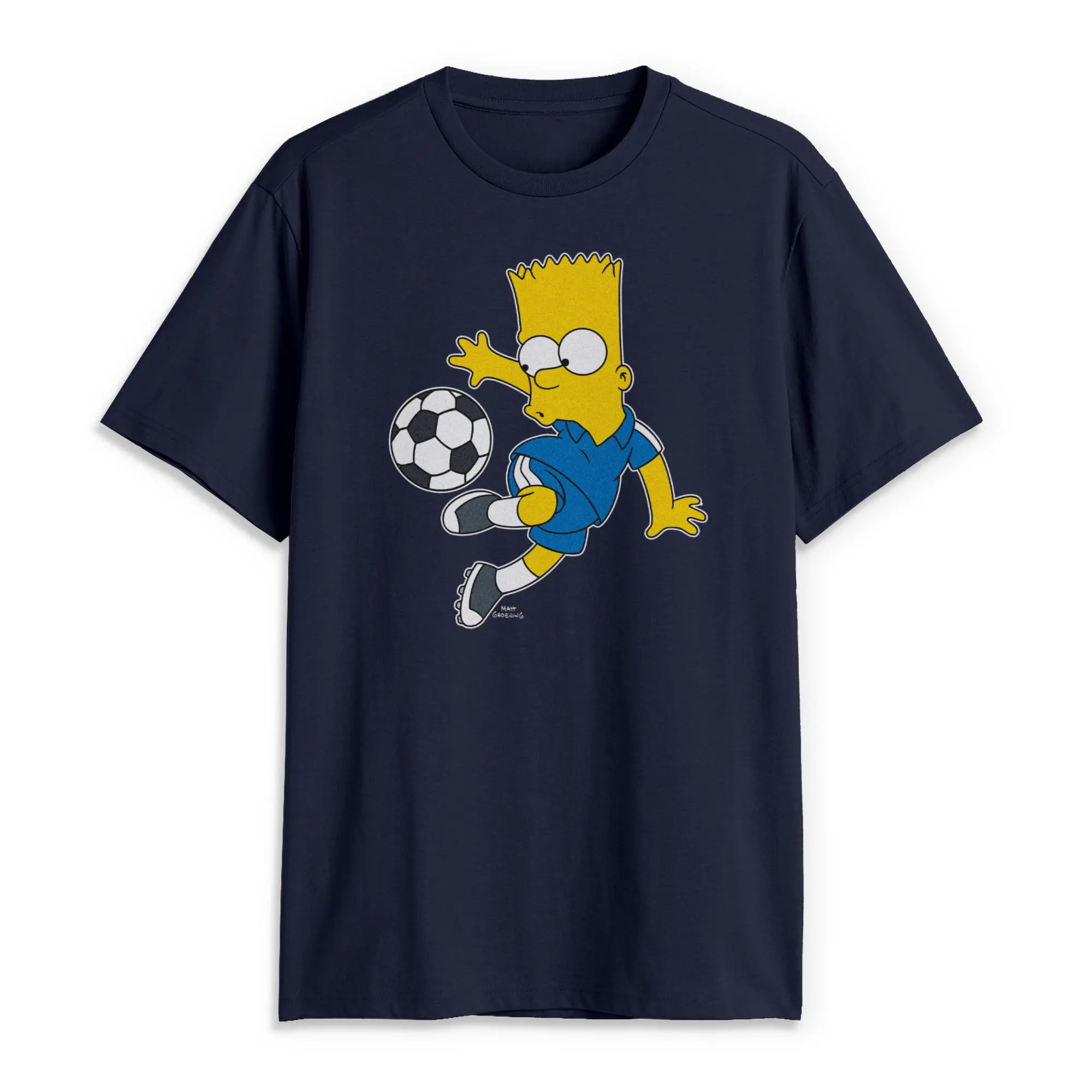 Men's The Simpsons Bart Soccer Pro T-Shirt