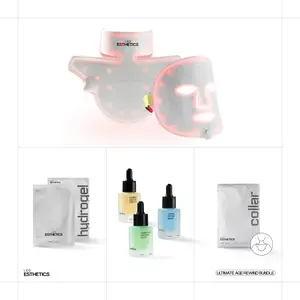 Glotech™ LED Face & Neck Set – 2 Device Skin Glow System + Skincare Bundle