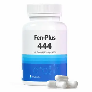 Fen-Plus 444 mg Supplements | 90 count | 99% Purity | Vitamin e