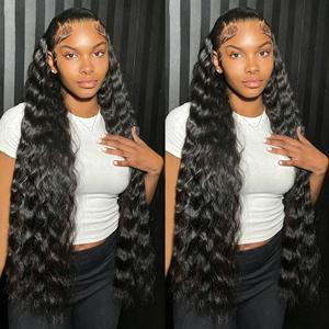 Bling Hair 12~38Inch Deep Wave 13x4 13x6 Hd Lace Frontal Wigs Deep Curly Human Hair Wig For Women Deep Wave Wig Brazilian Transparent Lace Front Wig Real Human Hair