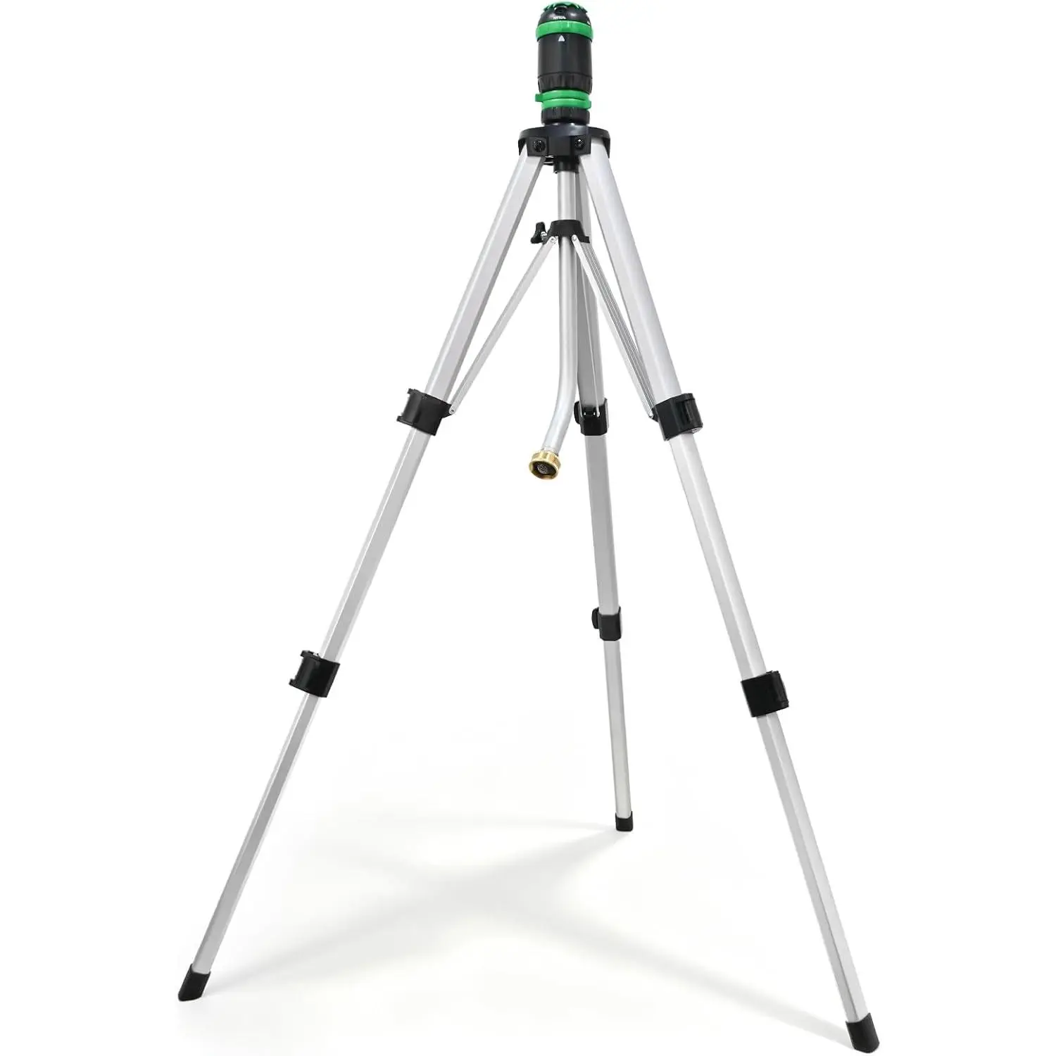 RESTMO Gear Drive Sprinkler with Tripod Base, 5-Pattern Multi-Adjustable Lawn Sprinklers for Yard, Heavy Duty Watering System for Garden Plant, Flower Bed and Large Area Watering summergarden sprinkle