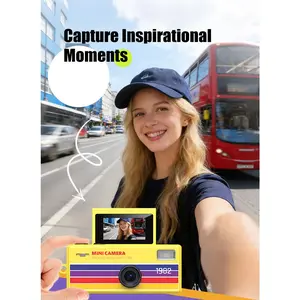 Digital Camera 180° Flip Screen Selfile Keychain Camera Retro Support Memory Card HD Very Small Camcorder Video Recorder  micro camera