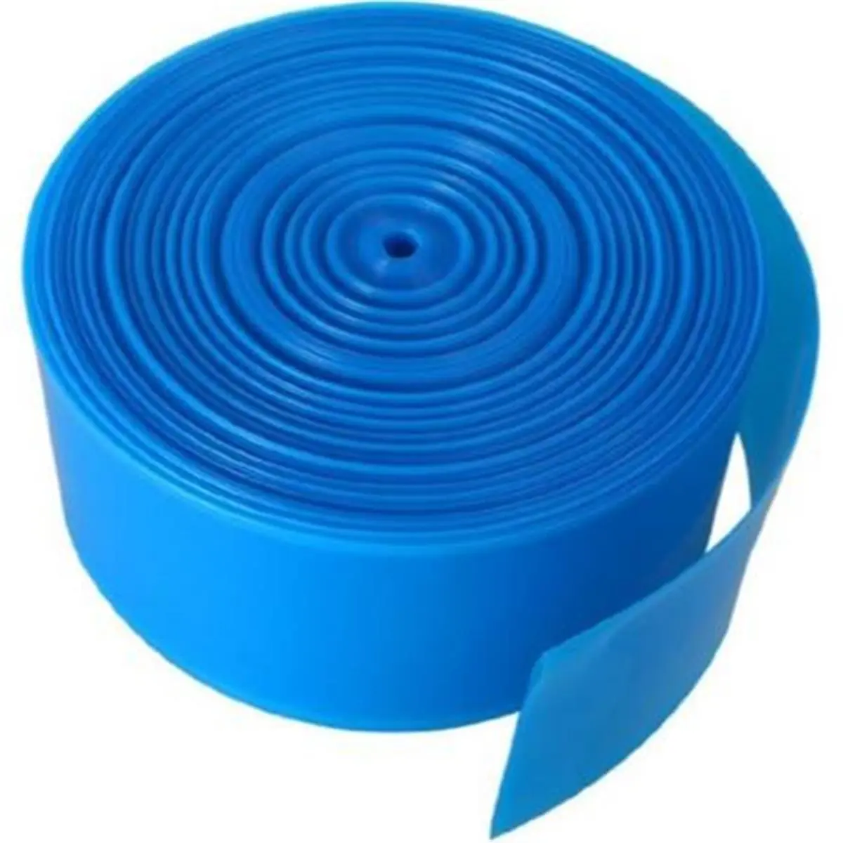 Vinyl Flatback Collapsible Flat Hose, 2 in. x 200 ft. (200 ft.) UV Stable Hose for Pool Area Backwash Water, Collapsible Backwash Hose