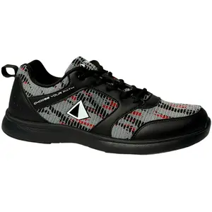 Pyramid Men's Path Lite Hybrid Mesh Bowling Shoes - Black/Digital Red