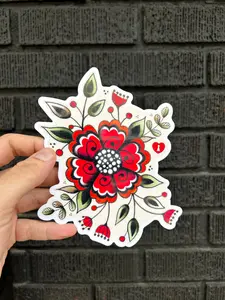 Floral Sticker #3