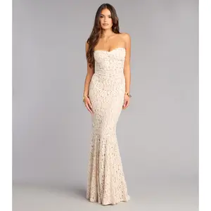 Isabelle Lace Sweetheart Mermaid Formal Dress