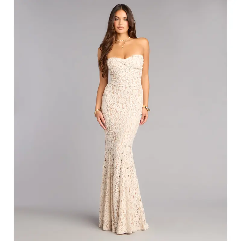asteria sexy lace mermaid dress - TikTok Shop