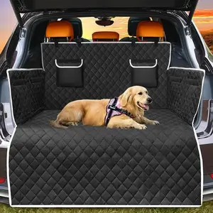 Thickened Car Seat Cover for Pets, Border Luggage Pad with Two Pockets, Detergent Resistant, Suitable for Suvs, Batch Number Jy241011