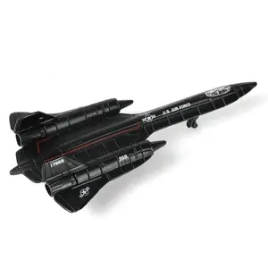 R 71 Blackbird Die Cast Metal Model （12.7CM）， Mini Reconnaissance Aircraft Replica, Premium Collectible for Aviation Enthusiasts，Unique Gift for Pilots & History Lovers，Perfect for Office Desk & Collector's Display
