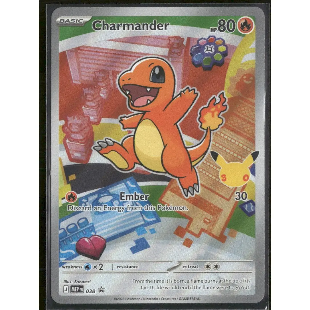 ME: Mega Evolution Promo Charmander #038
