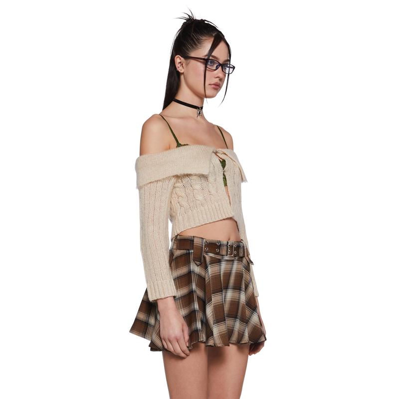 Tutoring Hours Cropped Sweater