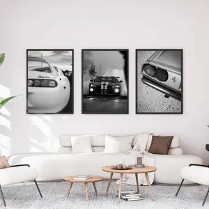Set of 3  Vintage Toyota Supra Poster, Vintage Toyota Supra Print, Toyota Wall Art, Vintage Car Poster, Old Supra Poster, Classic Car Poster