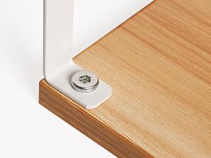 Golener Countertop Organizer Corner Shelf, 2 Tier Adjustable Stackable Corner Shelves for Kitchen, Bathroom, Spice Rack, Coffee Area, Cabinet, Dresser Table, Corner Counter Shelf Stand, Rustic Brown