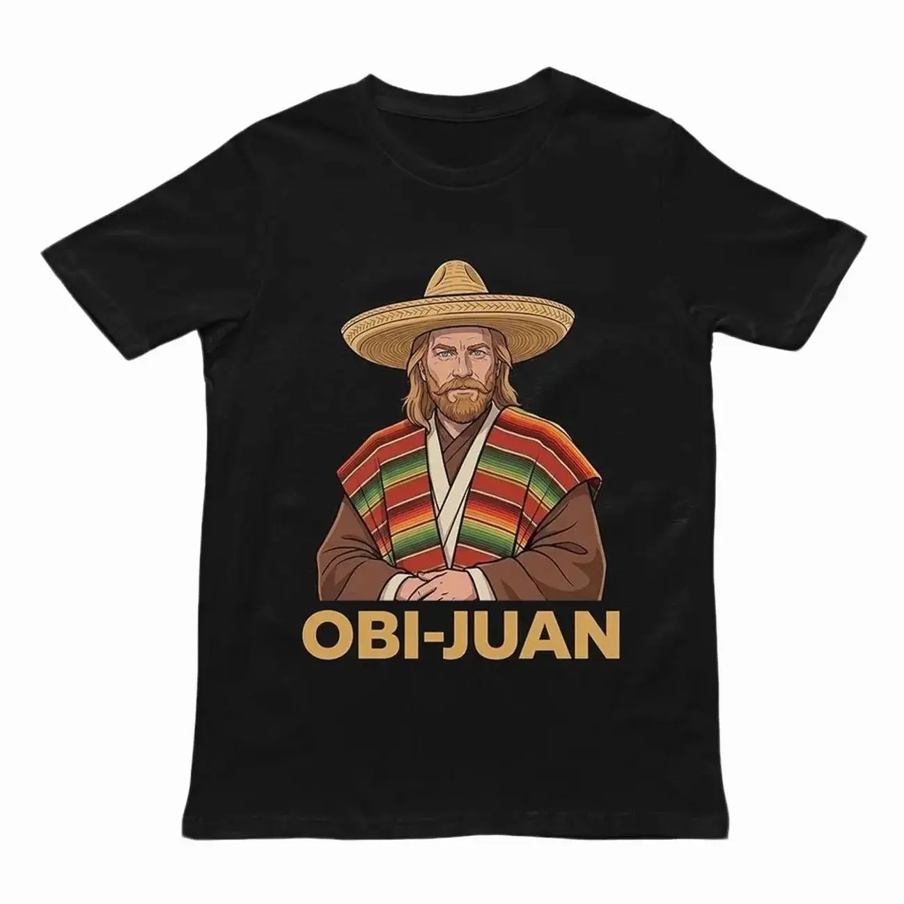 Obi-Juan T-Shirt, Unisex Men & Women, Trendy Streatwear Gift Cotton