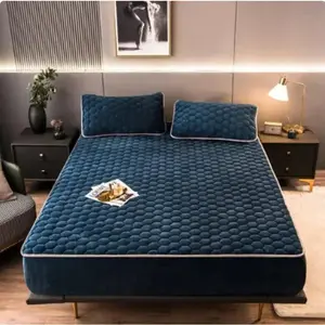 Cozy Nest 3-Piece Brushed Quilted Mattress Set