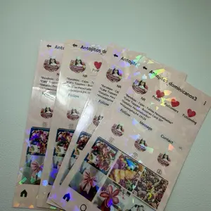 Holographic business card