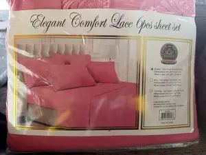Elegant comfort lace 6pcs sheet Set