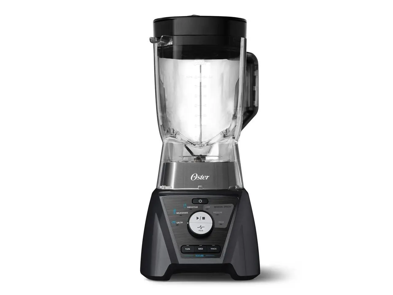 Oster Texture Select 8 Cup 1200 Watt All Metal Drive Plastic Jar Blender with 9 Settings - Black Oster Texture Select 8 Cup 1200 Watt All Metal Drive Plastic Jar Blender with 9 Settings - Black
