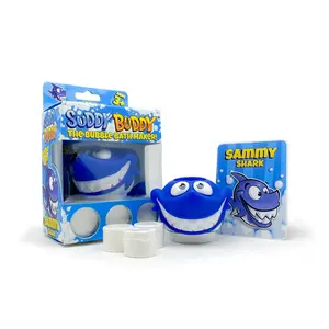 Sammy Shark Suddy Buddy Bath Time Bubble Maker Set