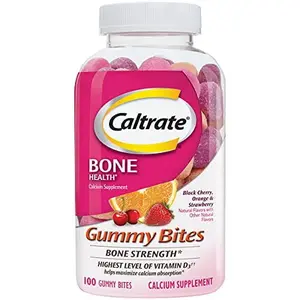 Caltrate Calcium + Vitamin D3 Chewables Strawberry 100 Ct