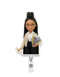 Educator Med Barb Badge Reel