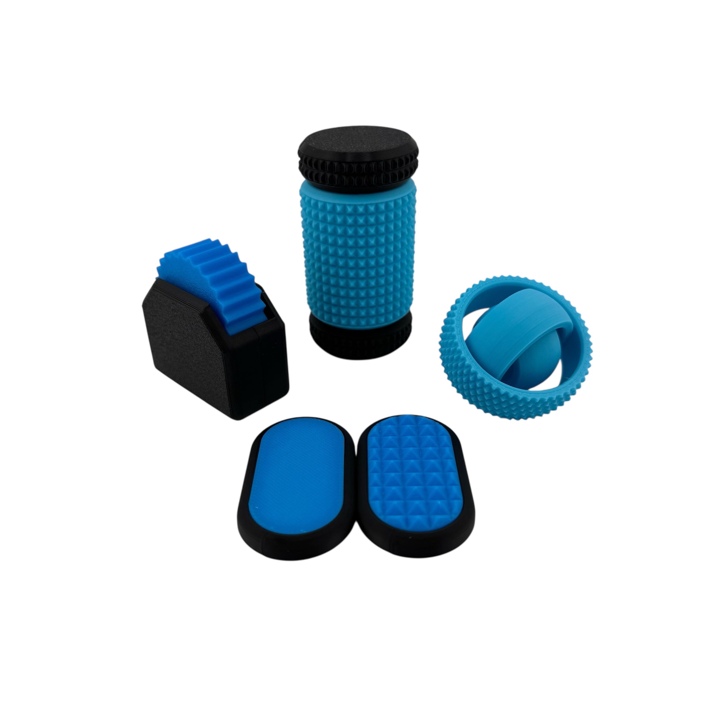 Fidget 4 Pack - Quiet Sensory Fidgets for Stress Relief - Kahn Creations fun fidget sensory toy Decompression Squeeze