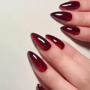 Scarlet Temptation Acrylic Nails