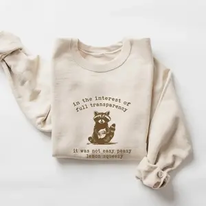 Sportswear, Fun Raccoon Hoodie, 90s Retro Raccoon T-shirt, Satirical Sportswear, Funny GiftRAIMENTRY