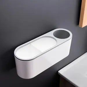 Bathroom Hair Tool Organizer, Cabinet Door Inner Hair Dryer Holder, Curling Iron Straightener Styling Tools Storage Rack, Perfect Home Gift