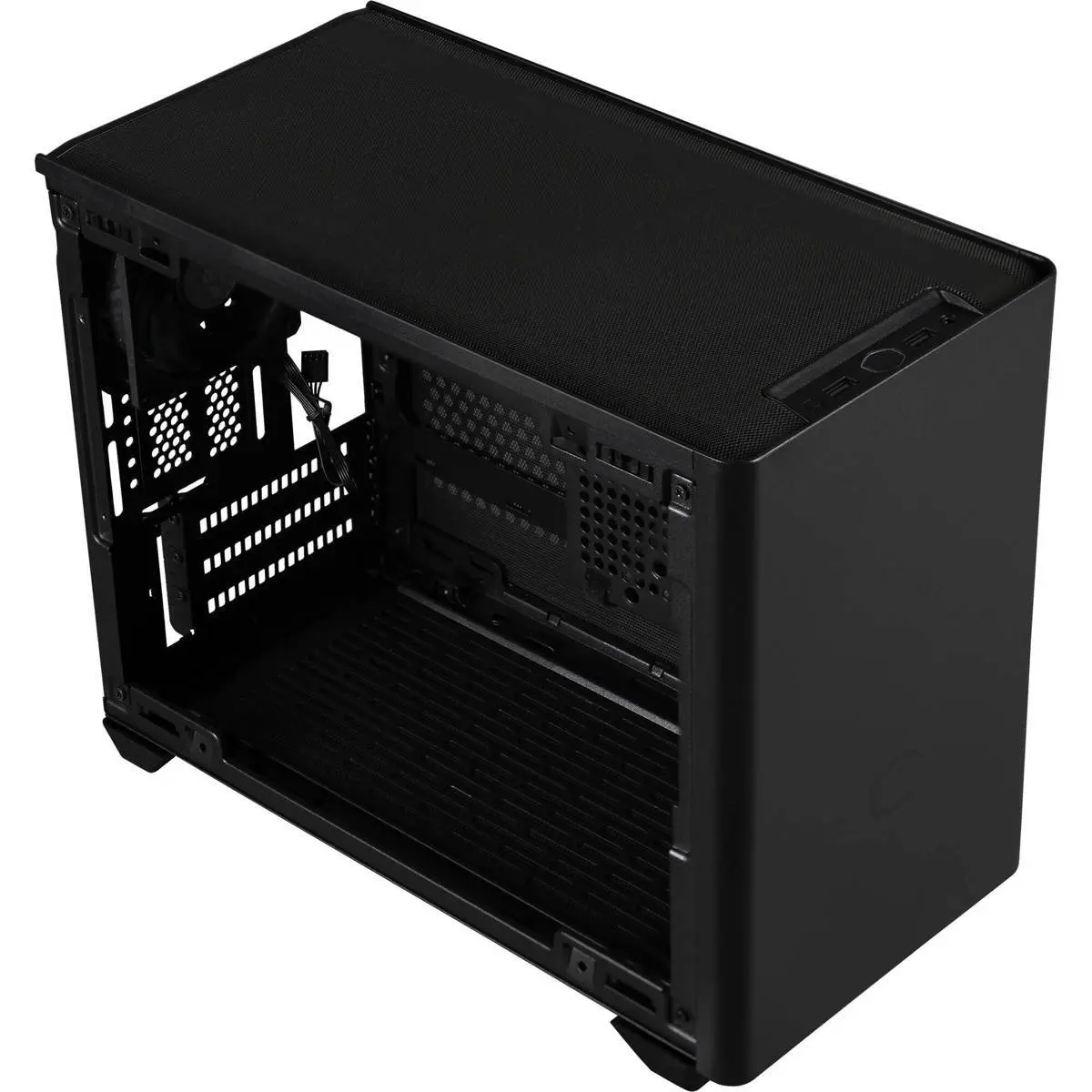 CoolerMaster MasterBox NR200 Mini-ITX Tower Case, Black