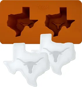 Large University of Texas Ice Molds