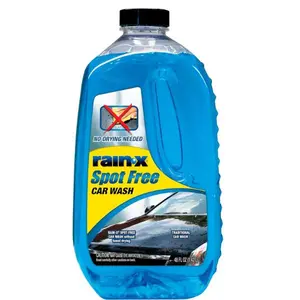 Rain-X 620073 - Car Wash Deep Cleaning, High Foam Soap Provides Spot Free Shine with No Towel Or Hand Drying Needed - Car soap for car cleaning and detailing 48 fl oz