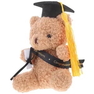 2026 Graduation Bear Keepsake Figurine Exclusive Class of 2026 Gift for Him Her Creative Desktop Decor Ornament Perfect Thank You for Teachers Friends