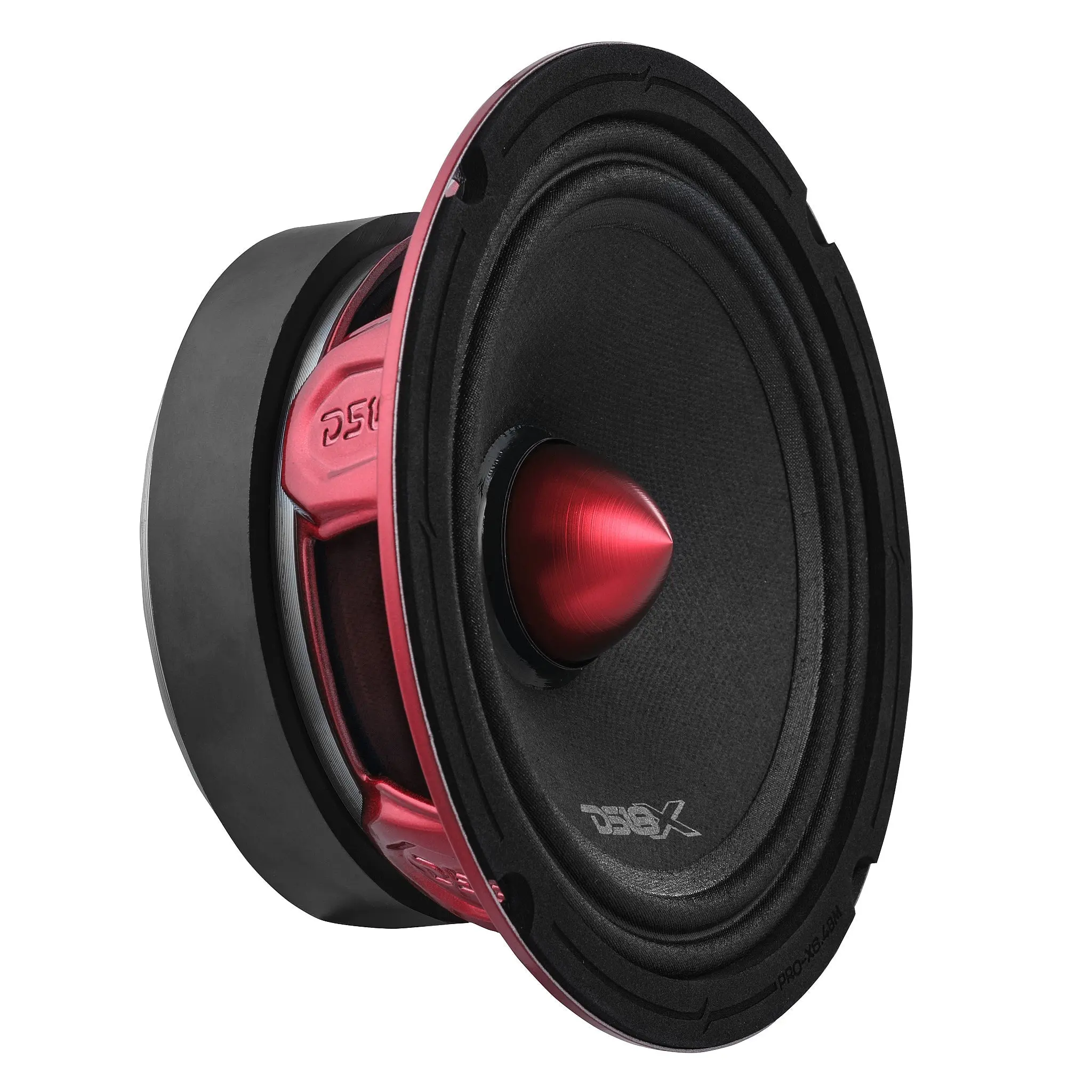 DS18 PRO-X 6.5" Bullet Mid-Range Loudspeaker for Car Audio & Motorcycle Sound Systems, 250W RMS, 4-Ohm, Steel Basket, 1.5"-Kapton Voice Coil, 100Hz–10Khz, Motorcycles