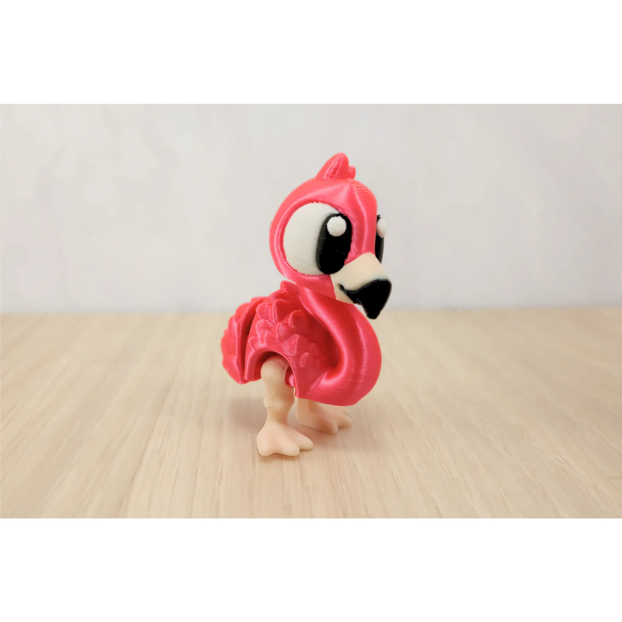 3D Printed Articulated Flamingo Fidget Toy