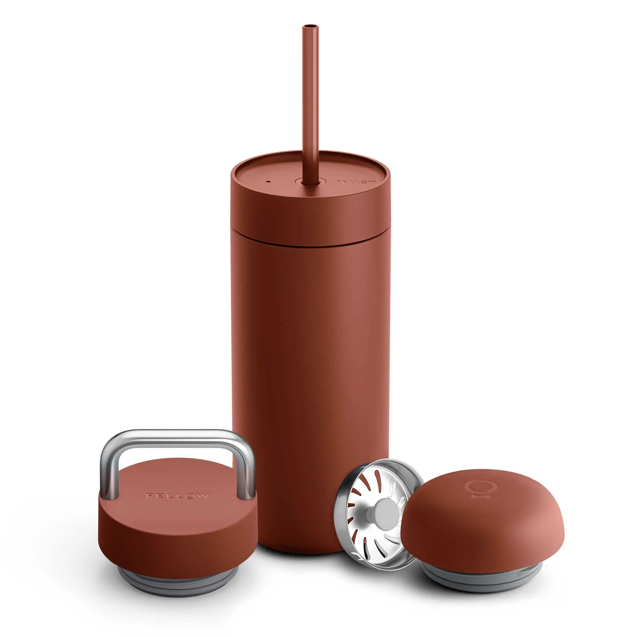 Fellow Carter Travel Mug with 3-in-1 Lid System - Sienna