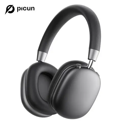 Picun F5 Over Ear Wireless ANC Noise Cancelling Headphones - 35dB ANC, Bluetooth 5.4 Low-Latency, Hi-Fi Audio, Personalized APP, Customizable EQ, 70H Playtime, Lightweight High Quality Headset, Electronic Gaming Accessories for Commuting, Teen Boy Gift