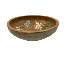 Antique Hungarian Folk Art Decorative Bowl