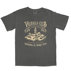 Valhalla Club Chessboard Comfort Colors T-shirt, Twisted Love Lover Tee, King of Wrath, Romance Book Shirt, Bookish Gift For Friends