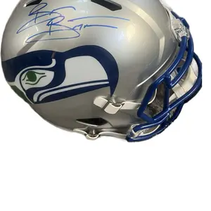 Brian Bosworth Signed Seattle Seahawks Full-Size Replica Helmet BAS COA