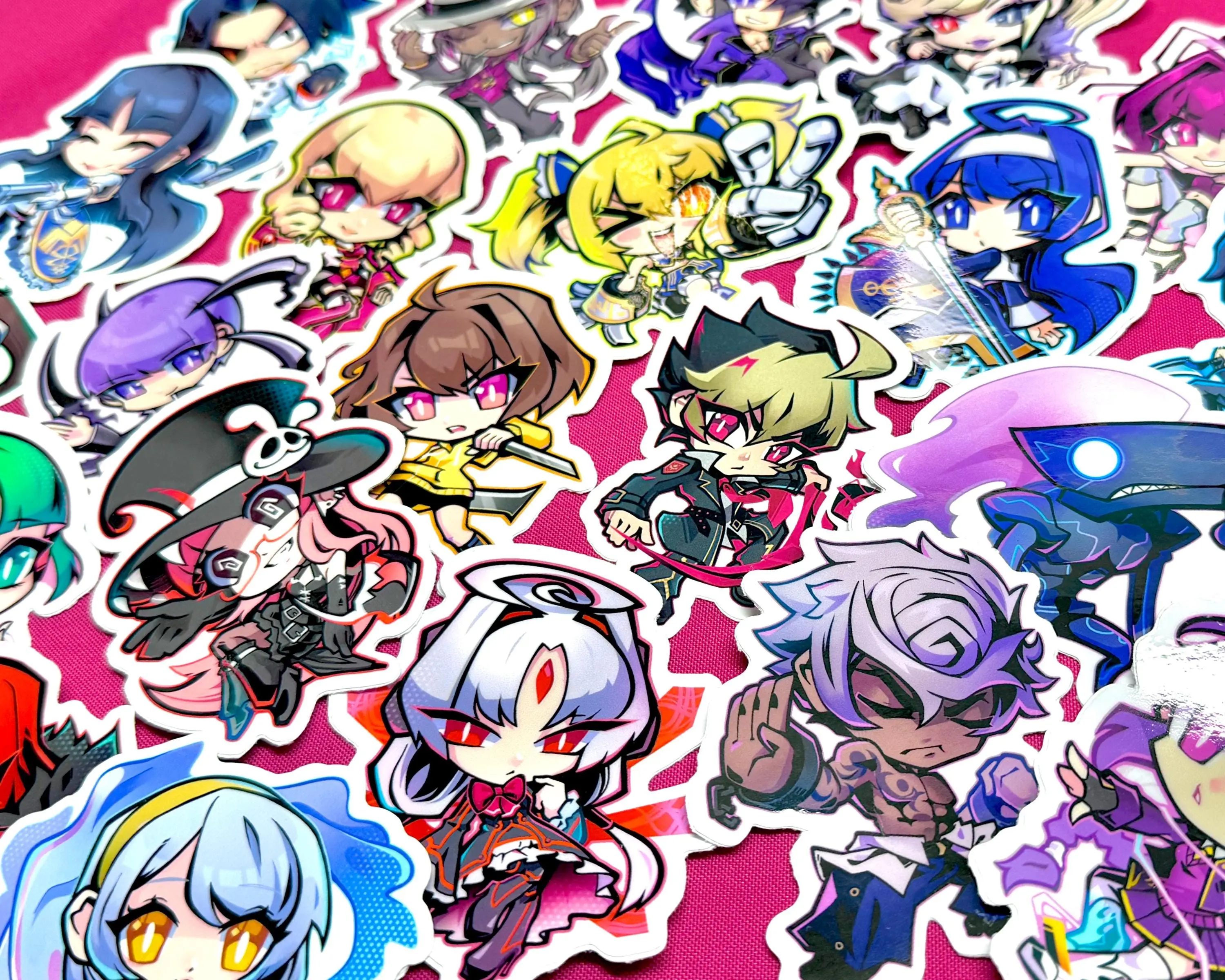 UNI 2 Acrylic Keychain | Double-Sided Clear Acrylic Charm | Cute Anime-Inspired Keychain | Durable Bag & Backpack Accessory | Gift for Friends