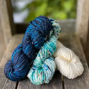 Malabrigo Noventa Yarn - 100% Natural Yarn, 100g, Ideal for Knitting and Crocheting, Versatile for Various Projects