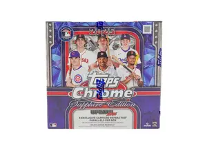 2025 Topps Chrome Baseball Update Series Sapphire Edition Trading Cards